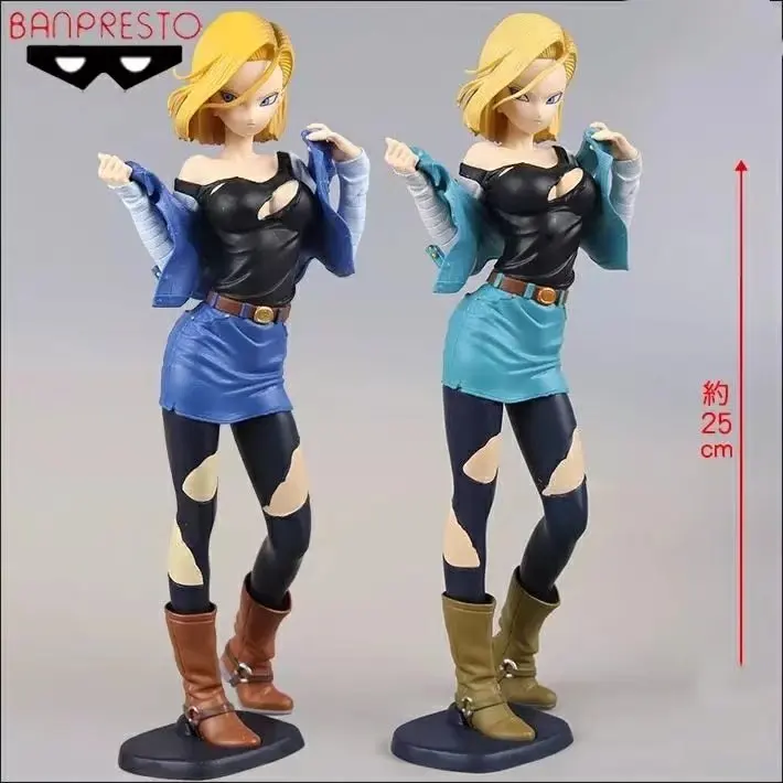 Горячая распродажа Toriyama Akira комикс аниме Dragon Ball Z Android NO. 18 блеск и гламуры Banpresto 25