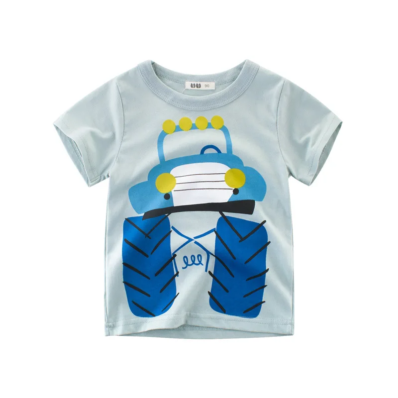Одежда для малышей Комплекты одежды детей футболки мальчиков и девочек с принтом