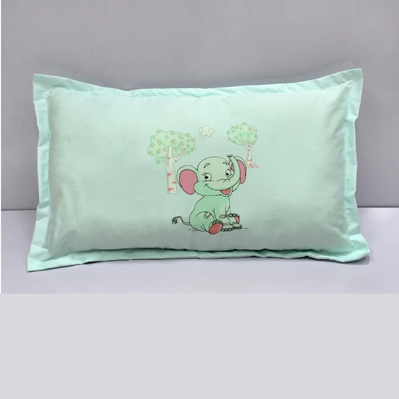 1 pc pillowcase J Цельнокроеное платье для малышей наволочка 30x50 см хлопок Детские наволочка с рисунком Постельные принадлежности заменить анти-грязный Наволочки для детей ясельного возраста - Цвет: 1 pc pillowcase J