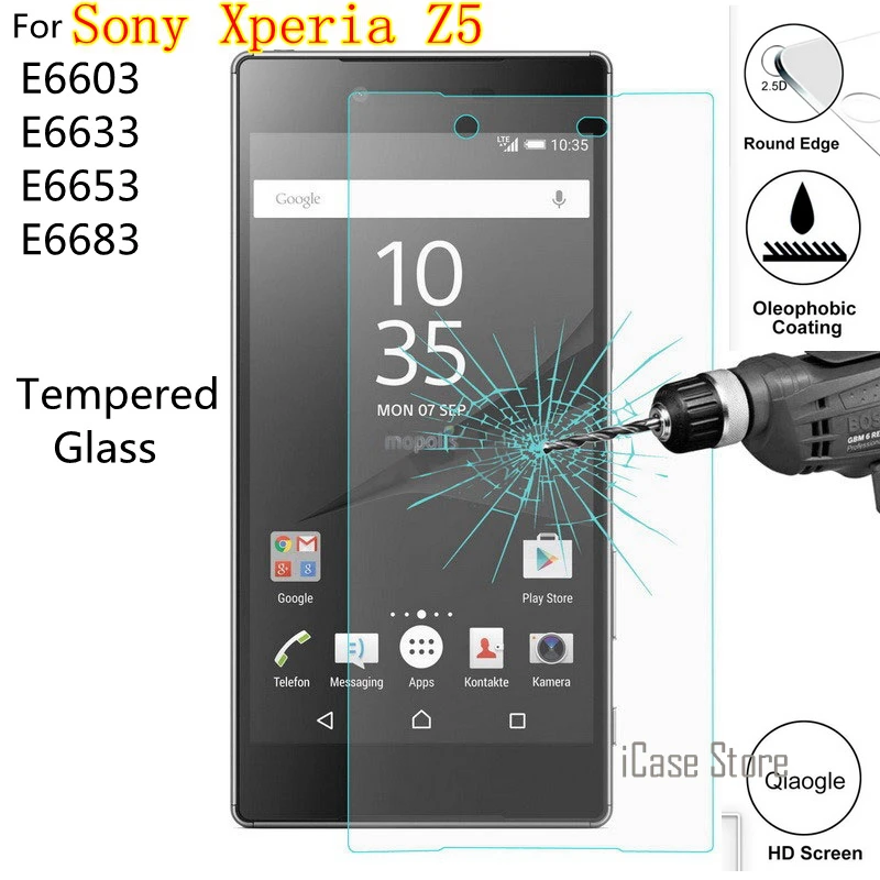 Z5 2.5D с уровнем твердости 9 H премиум класса из закаленного Стекло для sony Xperia Экран