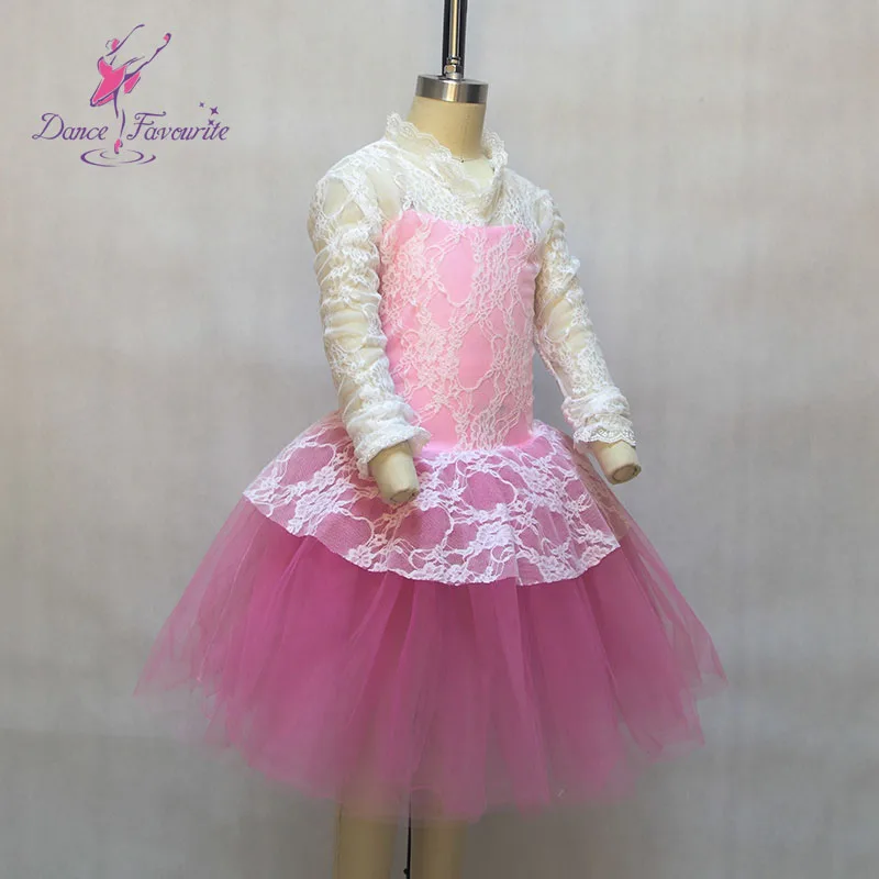 Горячая распродажа красивый дизайн кружевная романтичная балетная пачка для