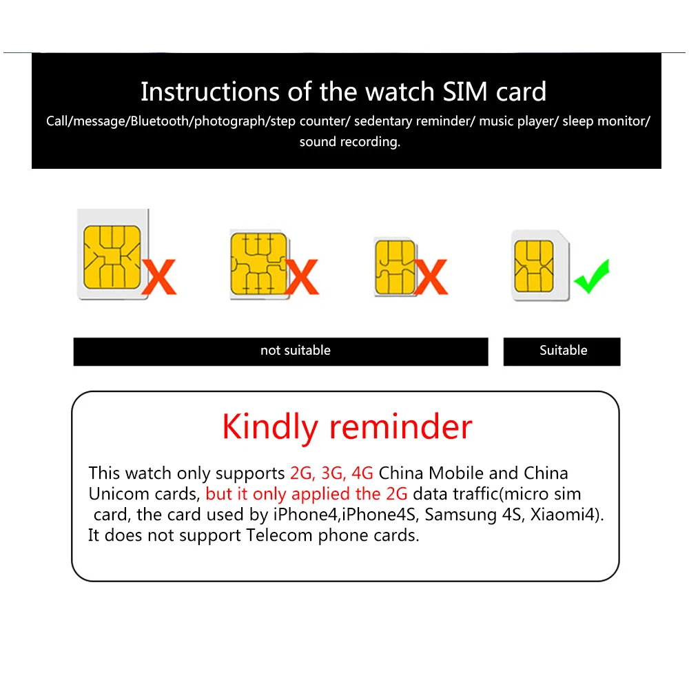 Новинка 2019 смарт-часы SIM 2G поддержка телефона Android камера TP видео плеер Bluetooth