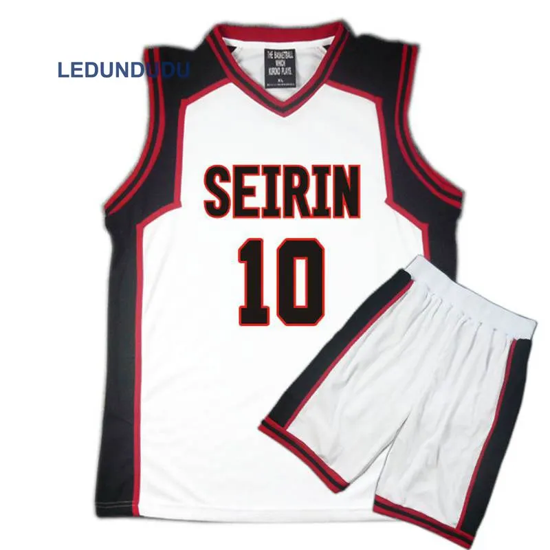 

Kuroko no Basuke Basket Cosplay Costume Vest SEIRIN Number 4 10 11 Kagami Taiga Jersey Sportswear Uniform T Shirt Shorts Set