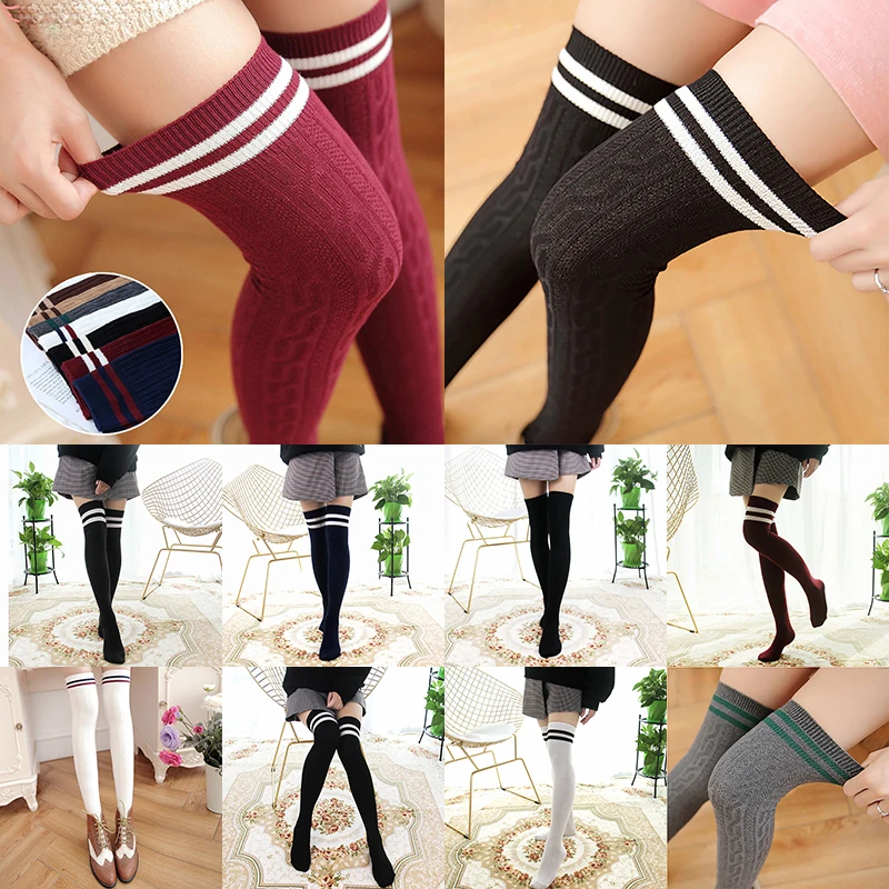 1 пара женские Сексуальные облегающие Высокие гольфы для девочек модные