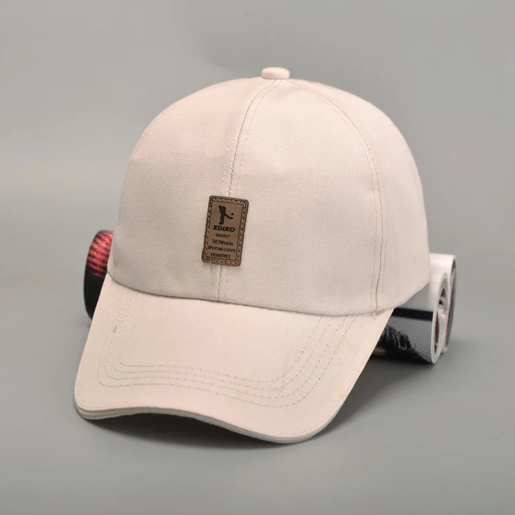 Женские и мужские хлопковые бейсболки с надписью однотонные уличные кепки