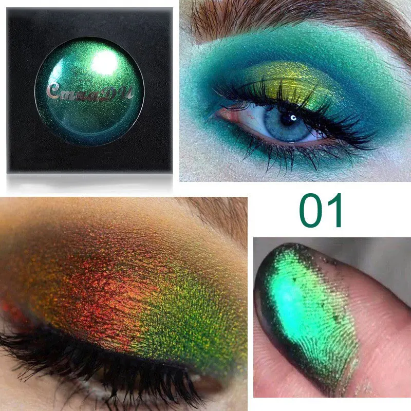 Natural Glitter EyeShadow Waterproof Changing Make Up Eyeshadow Palette Shiny Eye Shadow Bling Diamond Metallic Cosmetic |