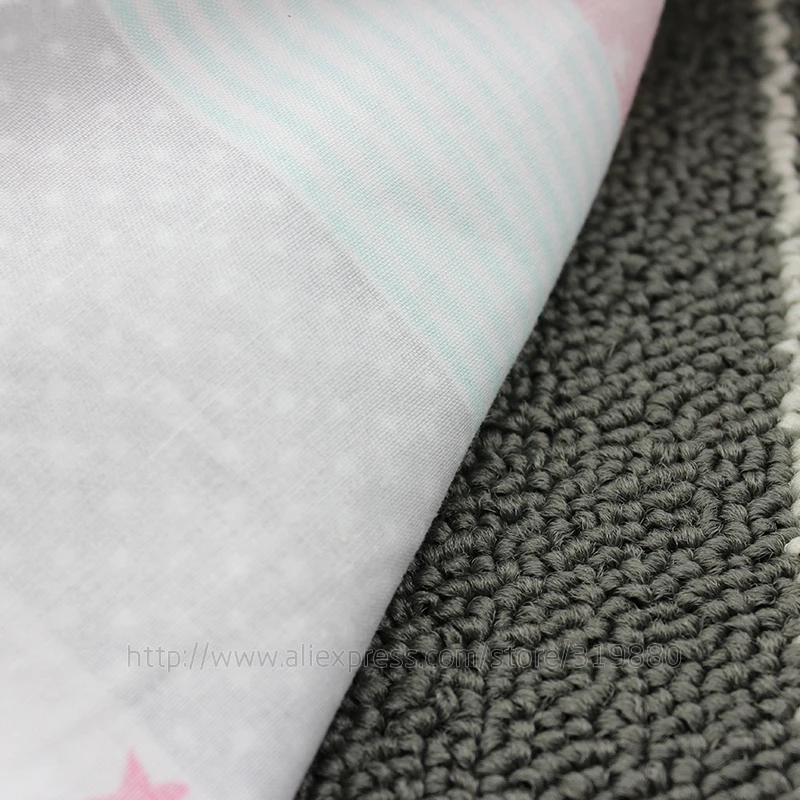 Хлопчатобумажная ткань для шитья 4 шт./лот 40 см * 50 с мультипликационным принтом в