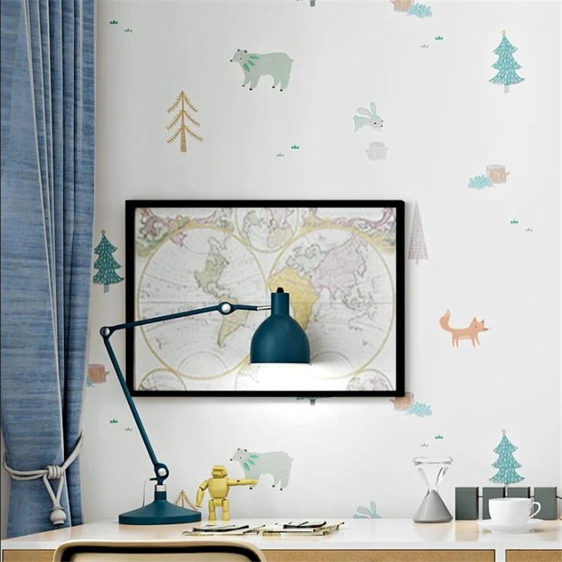 Обои для детей wellyu обои спальни комнаты мальчиков и девочек в скандинавском