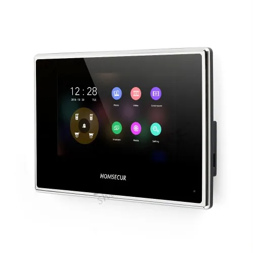 Видеодомофон HOMSECUR 7 дюймов видеодомофон с сенсорным экраном и записью