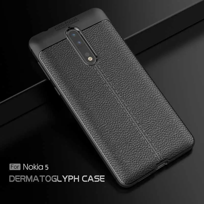 Чехол Mokoemi Fashion с рисунком личи Ударопрочный Мягкий чехол 5 2 дюйма для Nokia телефона