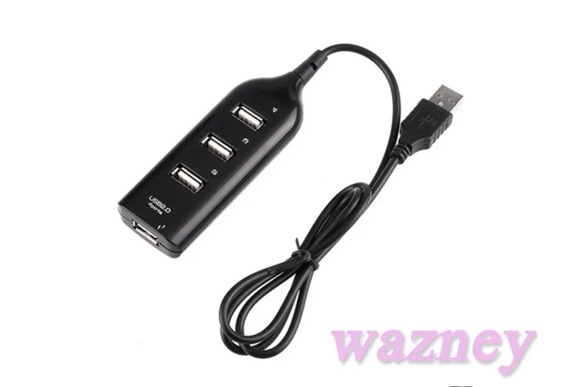 100 шт. мини USB высокое Скорость 4 Порты и разъёмы usb хаб обмен коммутатор для