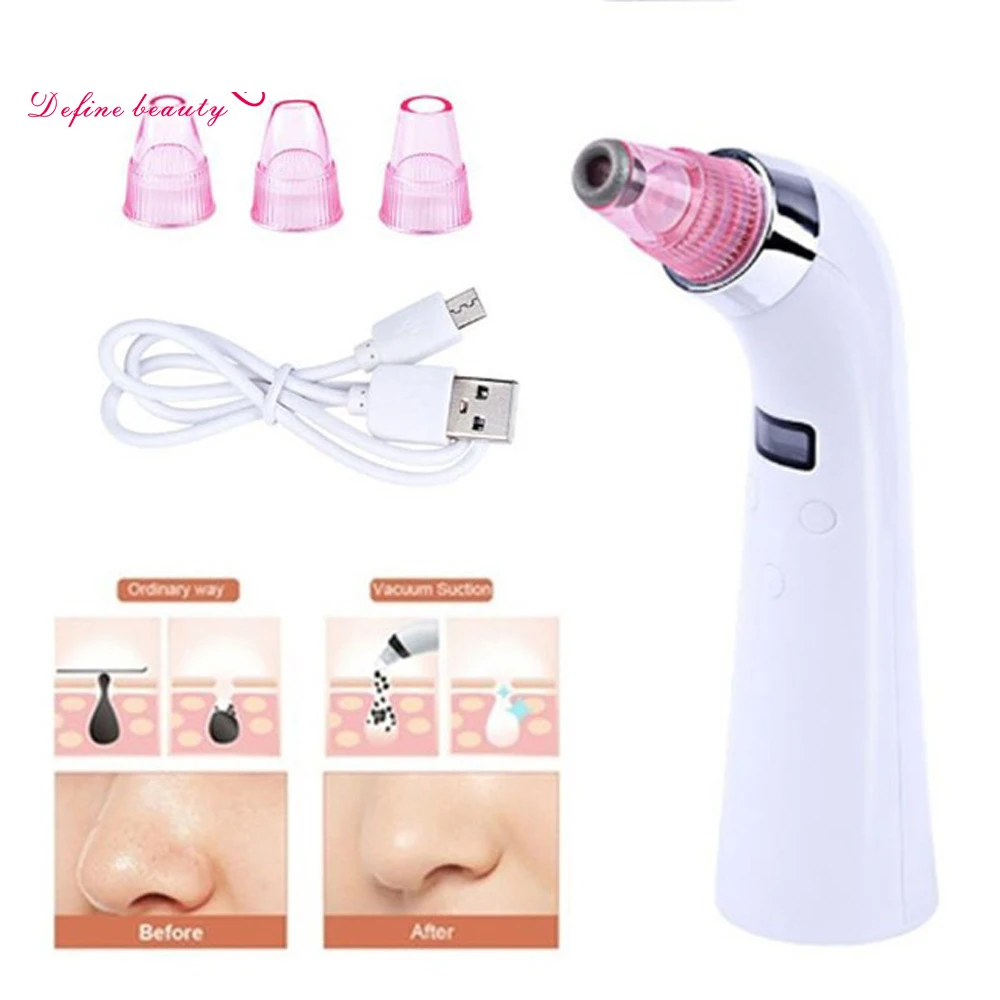 4 в 1 вакуумный прибор для удаления черных точек на носу|Устройство ухода за кожей