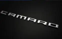 1PC SILVER Новые 3D Камаро наклейки эмблема ZL1 значок металлический для Chevrolet CAMARO - Название цвета: 1PC SILVER