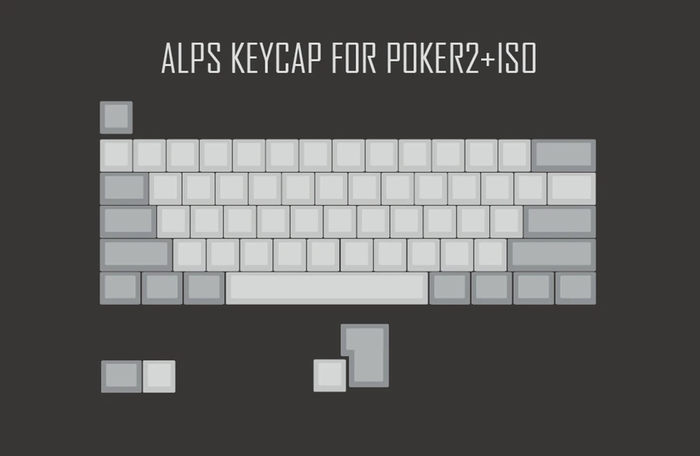 XDA ALPS пустые брелки пустые белые серые для MX механическая клавиатура gh60 покер xd64 xd60 xd68 xd84 xd96 Планк 87 104 ansi tkl
