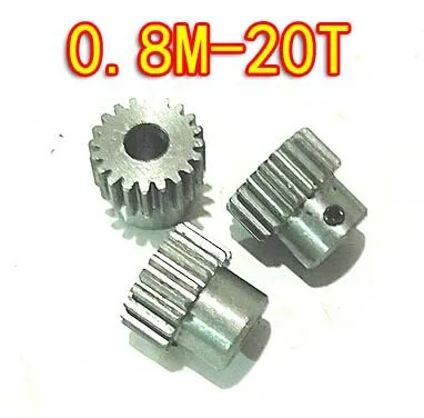 

0.8M-20TDiameter:17.6mm T convex carbon steel gear --hole d:5mm