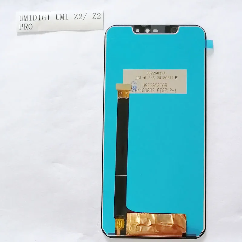 Для 100% оригинальный UMIDIGI Z2 Pro ЖК дисплей + сенсорный экран в сборе дигитайзер