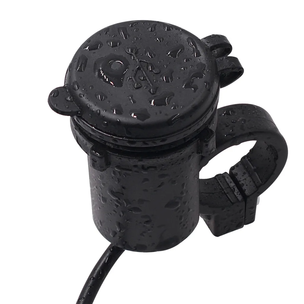 Водонепроницаемый мобильный телефон GPS для мотоцикла USB порт питания разъем