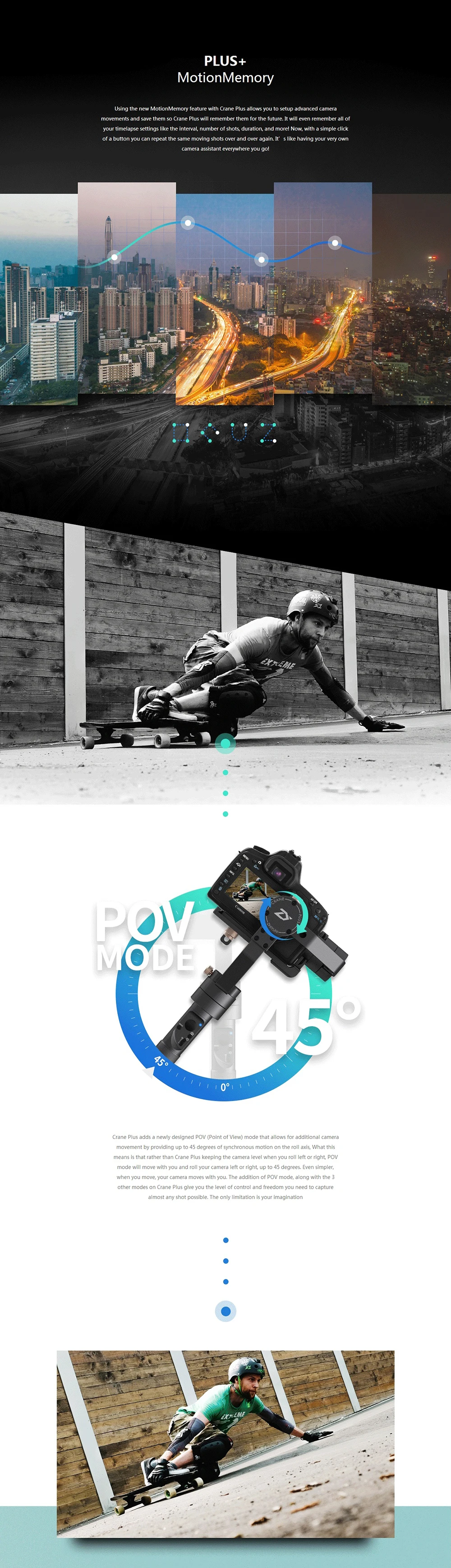ZHIYUN Crane Plus 2,5 кг медведь 3 оси ручной DSLR камера Gimbal видео steadicam для Nikon Canon sony двойная ручка PK DJI Feiyu