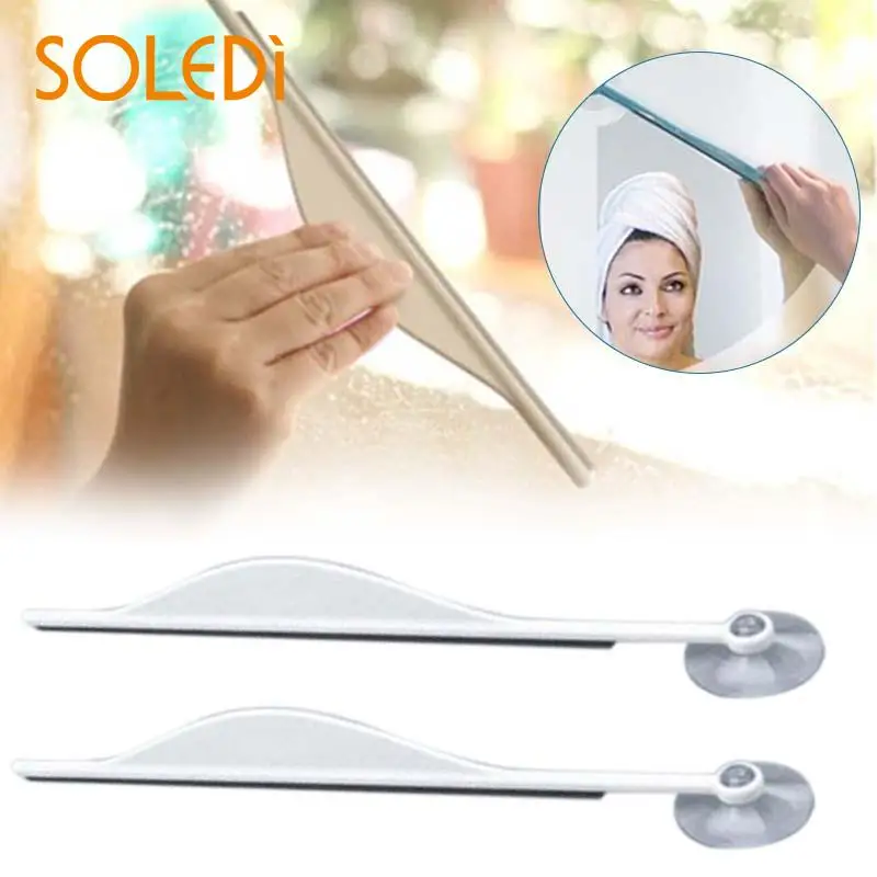 Скребок для мытья окон в ванную комнату плоский стеклоочиститель зеркала