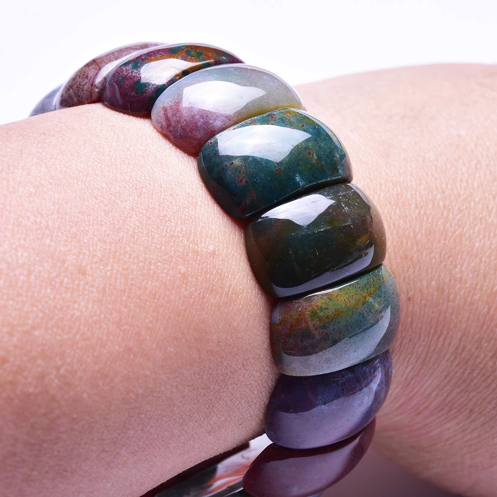 Женские браслеты с натуральным камнем Asingeloo эластичные ручной работы из