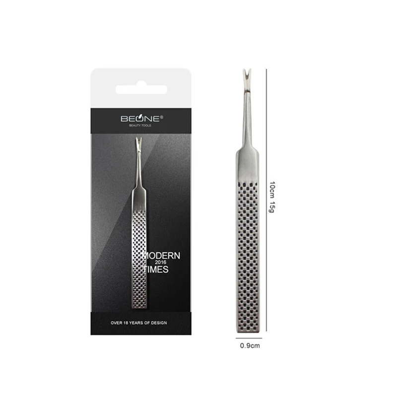 1 шт. кутикулы Pusher Профессиональный Нержавеющая сталь ногтей средство для