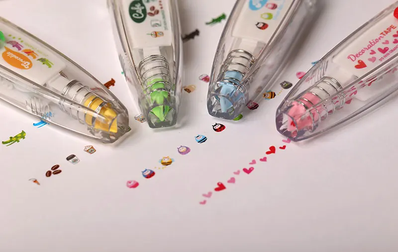 Креативный пресс тип кружевной отделкой лента милые DIY Фото аксессуары для альбомов украшения ручка Студенческая коррекция ленты PA34