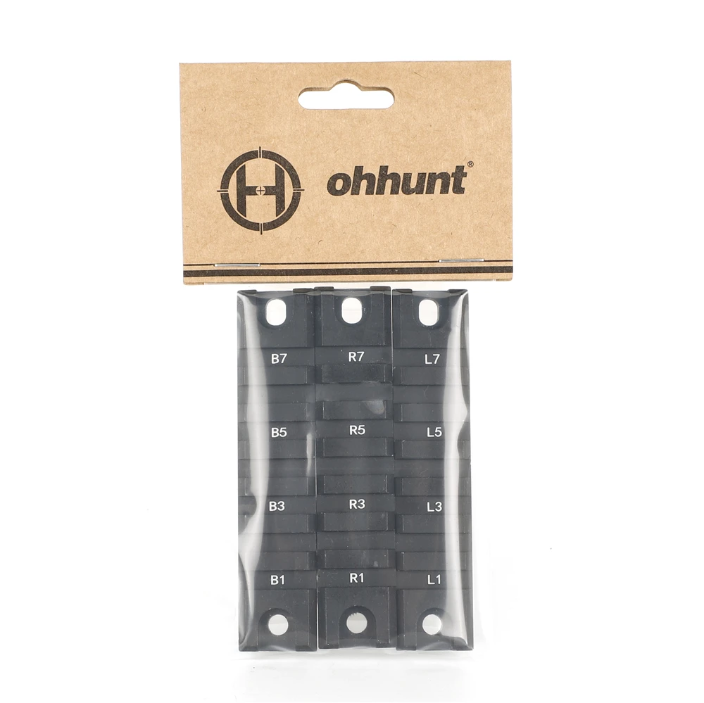 Набор тактических направляющих Пикатинни ohhunt для охотничьей стрельбы базовое
