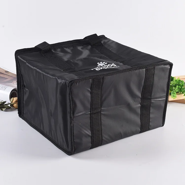 29L black nylon cooler bag thermal lunch picnic drinks meal insulated carrier cool ice pack vehicle insulation handbag | Багаж и сумки