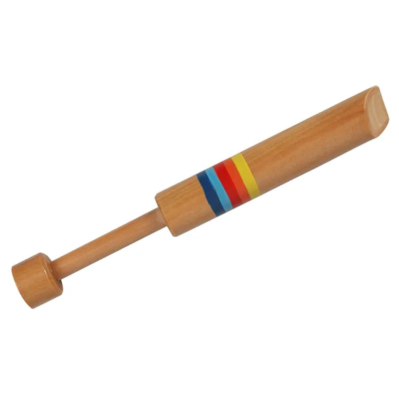 Детский Деревянный свисток музыкальный инструмент развивающие игрушки для