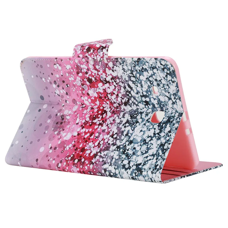 Wekays для samsung Tab E 9,6 T560 Кот кожаный чехол Funda для Coque samsung Galaxy Tab E 9," T560 T561 чехол для планшета