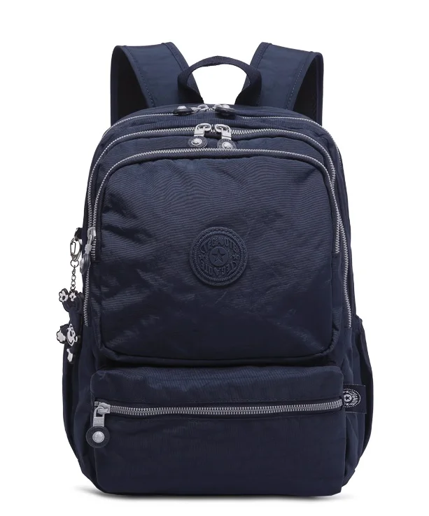 dark blue TEGAOTE Wome рюкзак школьный для девочек-подростков нейлоновый Повседневный Mochila Feminina с защитой от кражи USB зарядка Рюкзак для ноутбука Sac A Dos - Цвет: dark blue