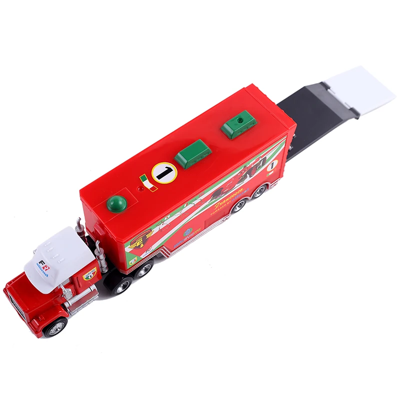 Автомобили disney Pixar Cars 2 3 Молния Маккуин Мак дядя грузовик мисс оладьи 1:55 литья под давлением металлическая машина модель детская игрушка, подарок