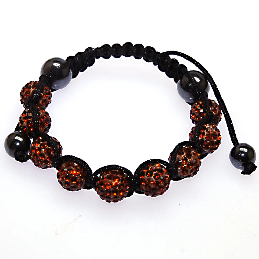 Микро Проложить CZ Диско Шар Ручной Работы Регулируемый Кристалл Шарм дружбы