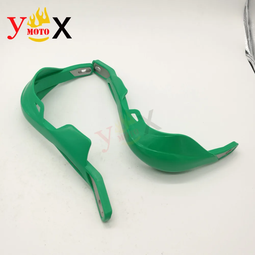 Green 22 см 7/" Защита для рук для Suzuki Enduro IT XT TT WR250 WR400 Kawasaki ATV Quad KFX Prairie KLF Bayou - Цвет: Green