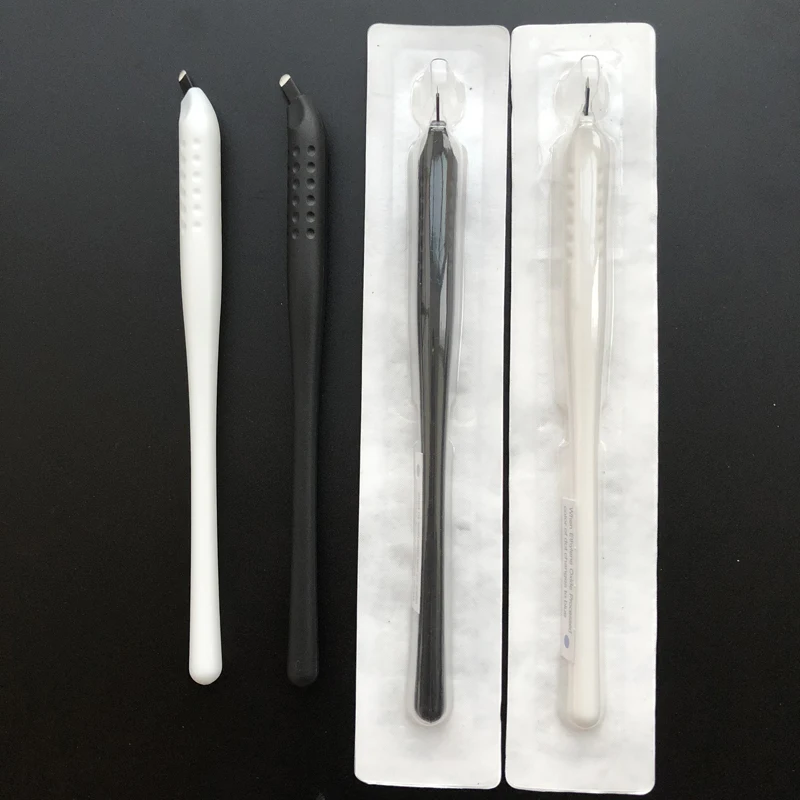 

Disposable Microblading Pen With18 U Tattoo Needles Double Shading 15 Tool Tebori Manual Microblade Needle Tools Kit Tatoo Guns