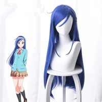 japan anime we can not study together furuhashi fumino 80 cm long heat resistant synthetic hair wigs wig cap