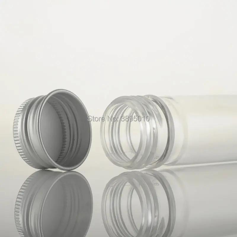 65 мл трубка для соли ванны с алюминиевой крышкой пластиковая Косметическая сахар