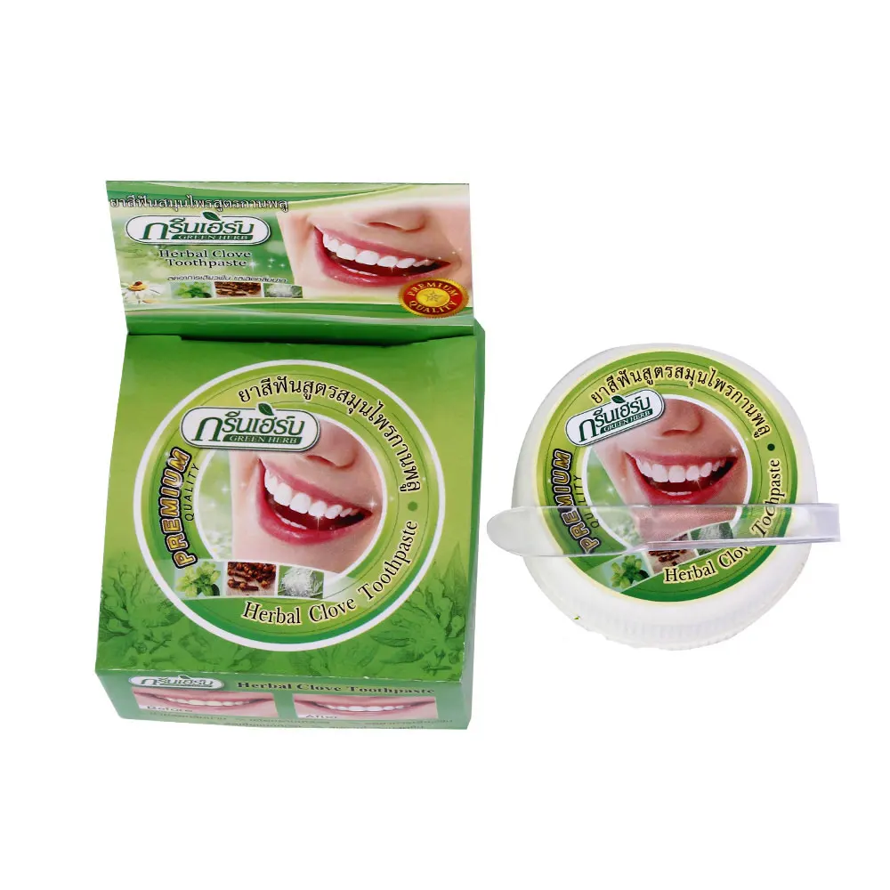 25g Mint flavor 10 г/25 г зубная паста натуральная Кокосовая трава Гвоздика мятный вкус отбеливание зубов Зубная паста набор Dentifrice удаление пятен чистка зубов - Цвет: 25g Mint flavor