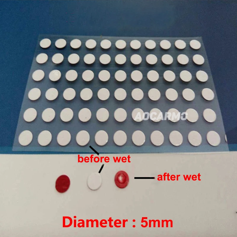 10000 шт./партия водонепроницаемые наклейки для iPhone MacBook 2 мм 3 5