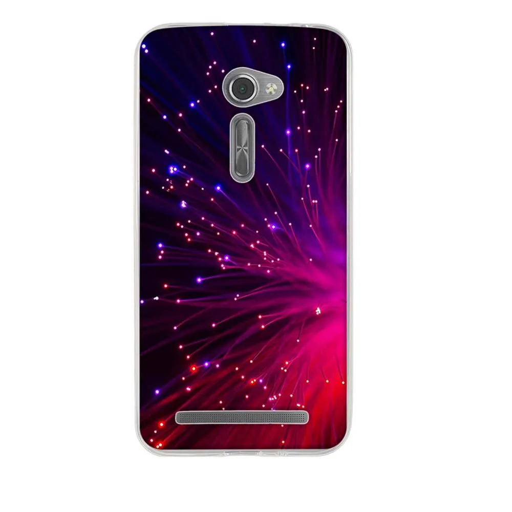 Задняя Защитная крышка для Asus Zenfone 2 ZE500CL силиконовый чехол телефона Ультратонкий