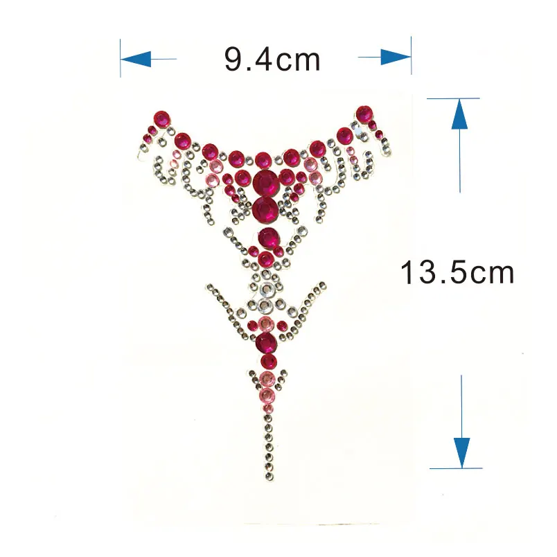 1 шт. ожерелье в стиле карнавала как наклейка праздничного драгоценного камня