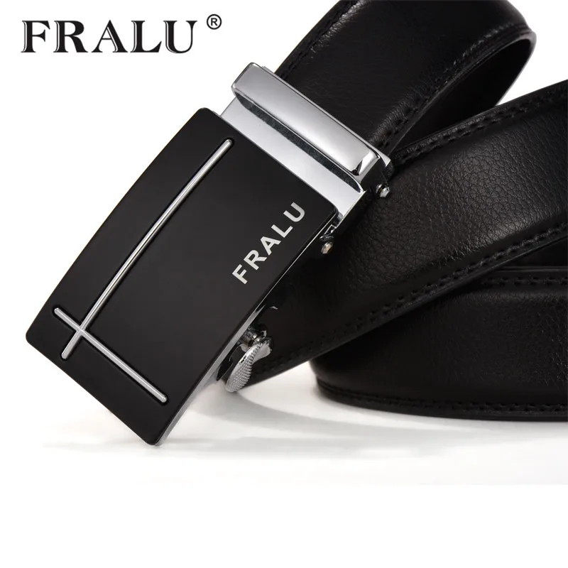 Fralu Новинка 2017 года стиль 100% Корова Натуральная кожа ремни для мужчин Роскошные