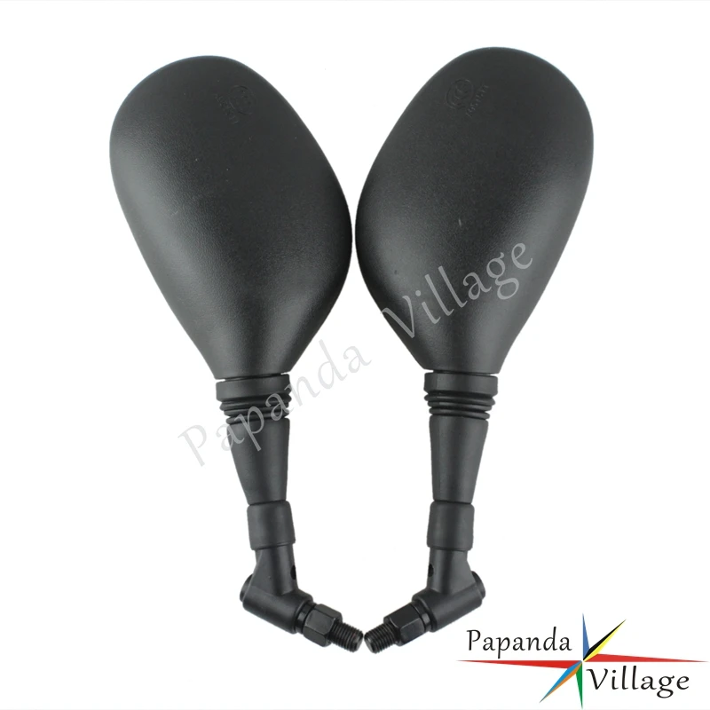 

Papanda Motorbike Black 10mm Rear View Side Mirror Universal for Honda Suzuki Kawasaki Cruiser Chopper Yamaha