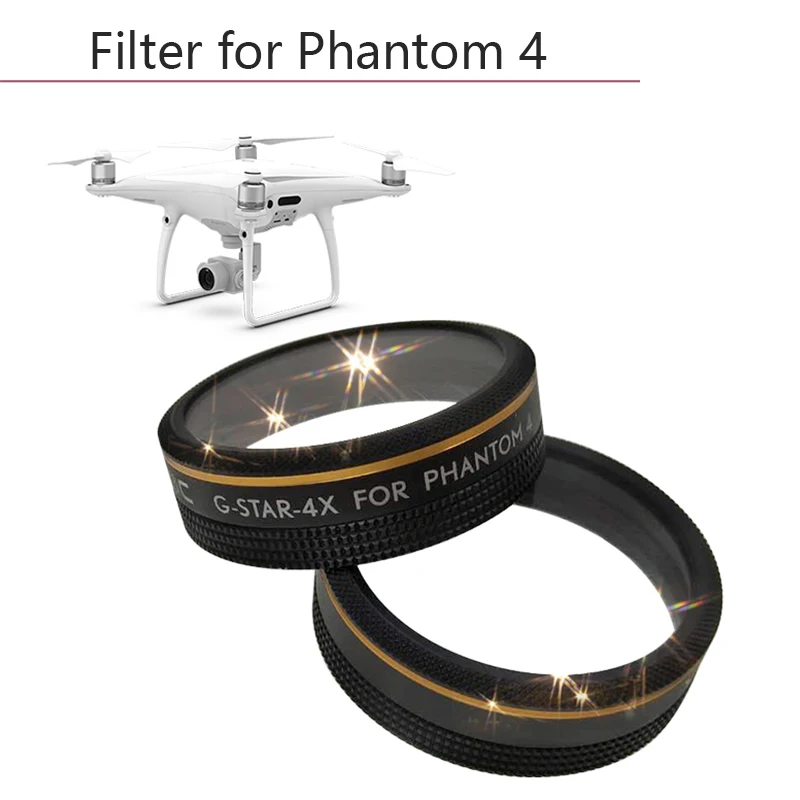 Фильтр Star 4/6/8 line аксессуары для дрона DJI Phantom 4 Pro ультратонкая линза фильтр