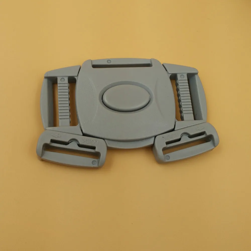 Высокое качество серый черный детская коляска безопасная пластиковая пряжка 25