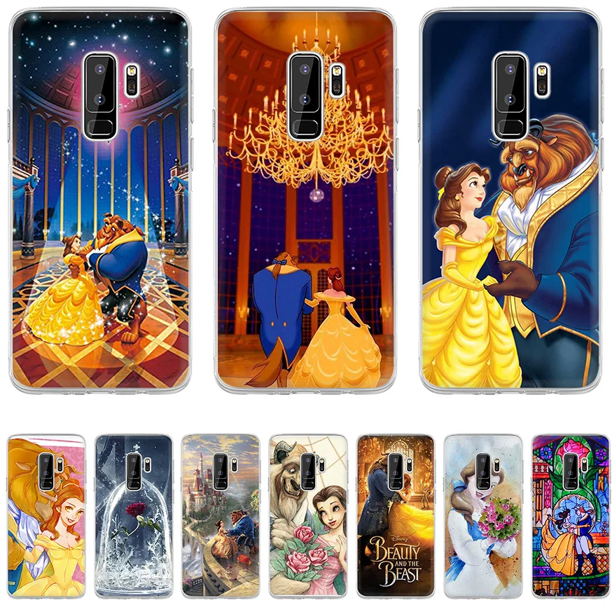 Чехол Belleza y el bestia princesa для Samsung Galaxy S10e S8 S9 M10 M20 M30 M40 S10 Plus S3 S5 S4 S6 S7 Edge Note 8