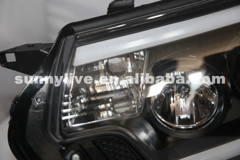 Для TOYOTA Tacoma светодиодный головной фонарь с линзы проектора bi xenon 2012- год SN