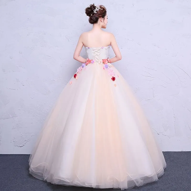Ruthshen Quinceanera платья без бретелек Сладкие 16 платье для балла маскарада дешевые 2018