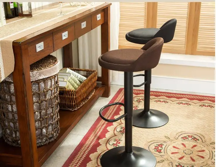 Европейский тип восстанавливающий древний путь кованый железный барный стул с