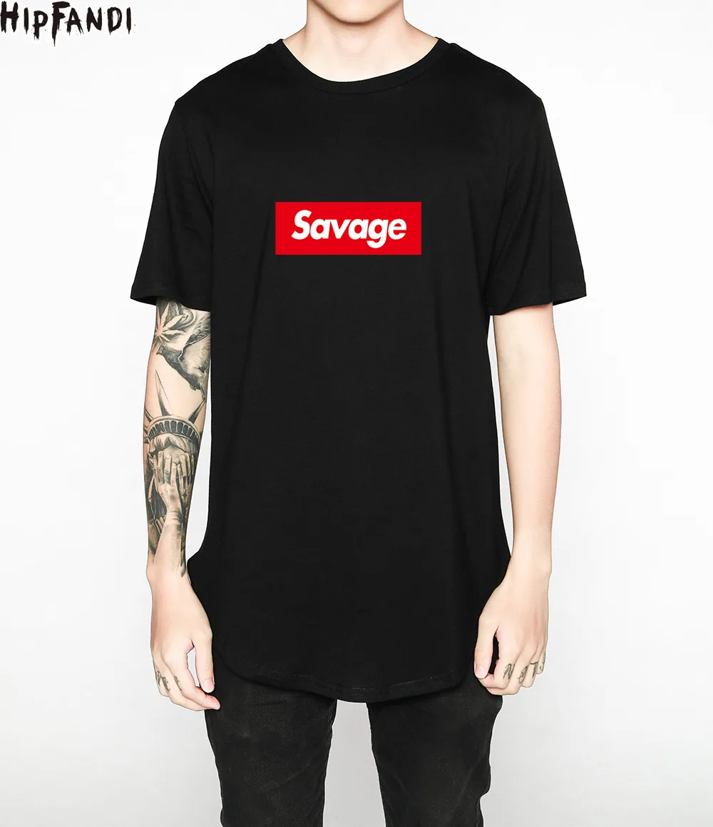 Новая модная уличная одежда мужская удлиненная футболка kanye West Хлопковая Swag